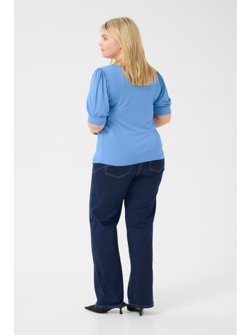 KAFFE curve T-Shirt kurzarm KCsissy Tight fit in Ebb and Flow