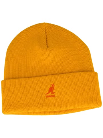 kangol Strickmütze in gelb