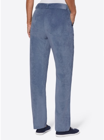 Sieh an! Cord-Hose in taubenblau