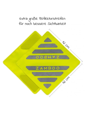 Zamboo Universal Reflektoren für Kinderwagen in gelb