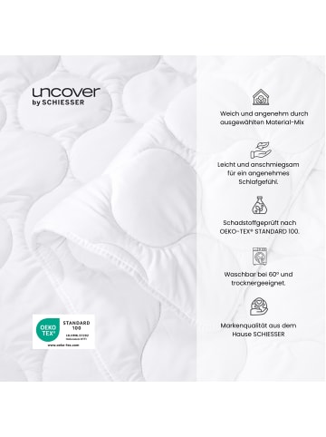 UNCOVER BY SCHIESSER Ganzjahresdecke Chelsea in Weiß