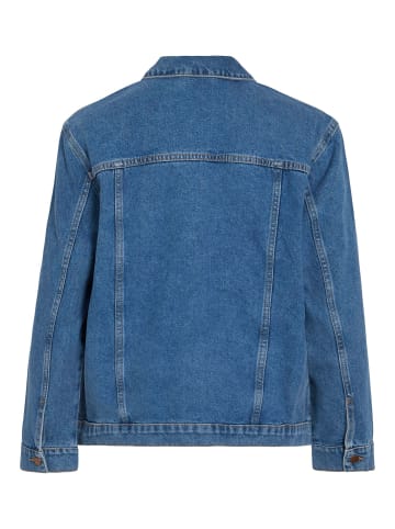Vila Jeansjacke in Medium Blue Denim