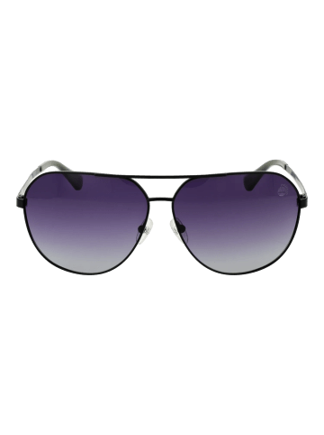 Timberland Männer Sonnenbrille Flieger Schwarz