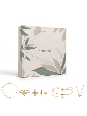 Steel_Art Geschenkbox für Frauen 2026 Summerbox Florenz silberfarben in goldfarben