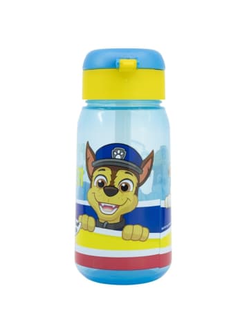 Paw Patrol Wasserflasche 510ml Kinderflasche mit Trinkhalm & Deckel