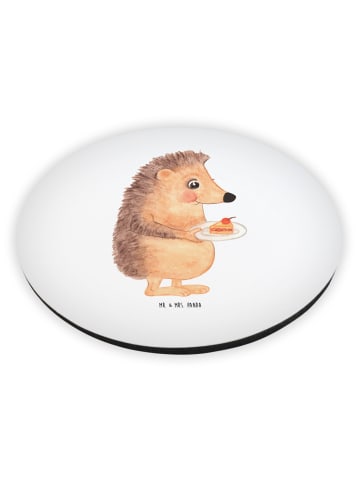 Mr. & Mrs. Panda magnet Igel Kuchenstück ohne Spruch in Weiß