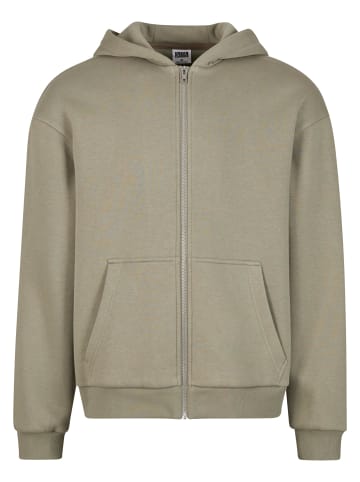 Urban Classics Urban Classics Zip-Kapuzenpullover in paleolive