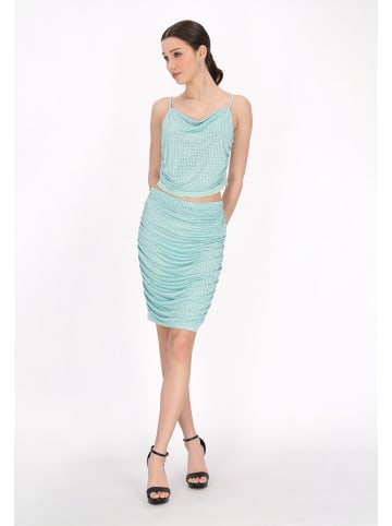 myMo at night Women Top in aqua