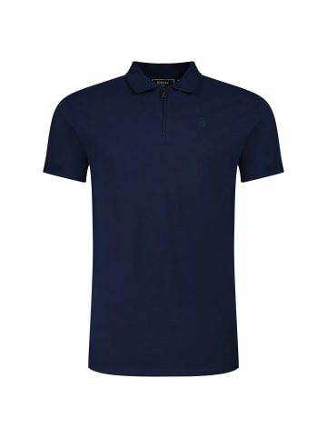 SikSilk Polo Shirt in navy