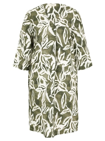CARTOON Sommerkleid mit Muster in Cream/Green
