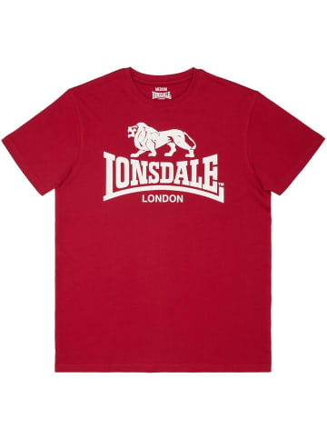 Lonsdale T-Shirt "Logo" in Rot