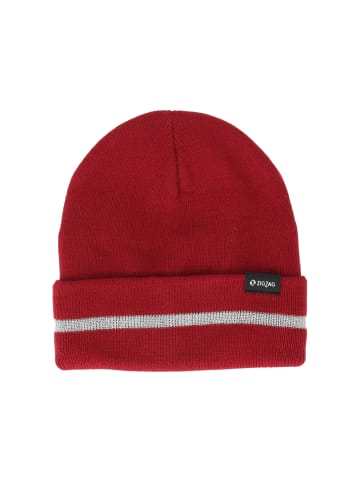 Zigzag Mütze Pacman in 4055 Beet Red