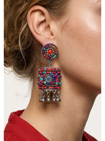 gaya Damen Ohrringe in Lila Mehrfarbig