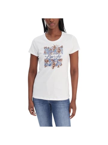 Liu Jo Weiß Baumwolle T-Shirt