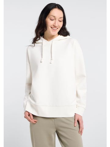 ELBSAND Hoodie Maika in Cloud White + Pale Fern