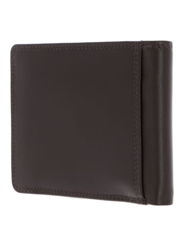 Golden Head Polo Geldbörse RFID Schutz Leder 12 cm dunkelbraun
