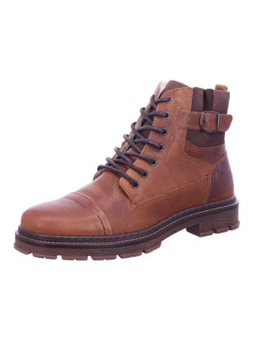 Bullboxer Schnürstiefelette in braun