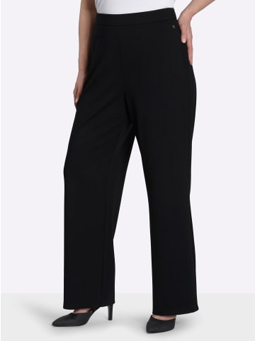 sheego Hose in schwarz
