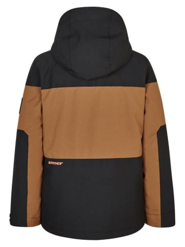 Ziener Funktions-Skijacke AGONIS jun (jacket ski) in Braun