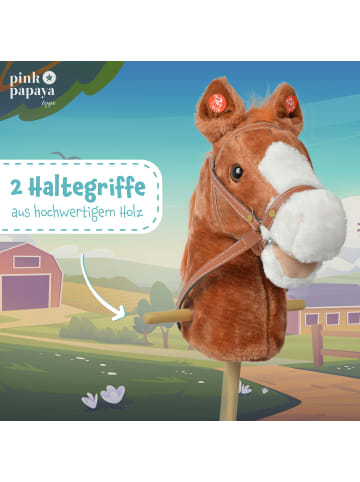 Pink Papaya Steckenpferd " Mr. Chocolate " in Braun/Braun