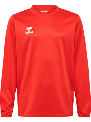 Hummel Sweatshirt Hmlessential Kinder in TRUE RED