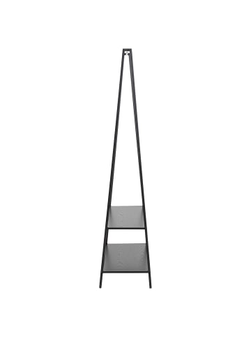 ebuy24 Garderobenständer Seaford Schwarz 77 x 37 cm