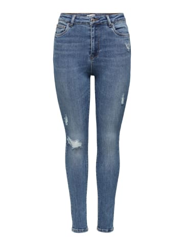 ONLY Jeans ONLMILA HW SK ANK DNM BJ139944 skinny in Blau