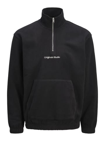 Jack & Jones Fleece Sweatshirt in Black