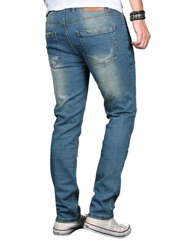 Alessandro Salvarini Jeans Salvarini-Basic-Multi2 in Blau