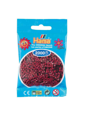 Hama Beutel Mini-Bügelperlen in rot