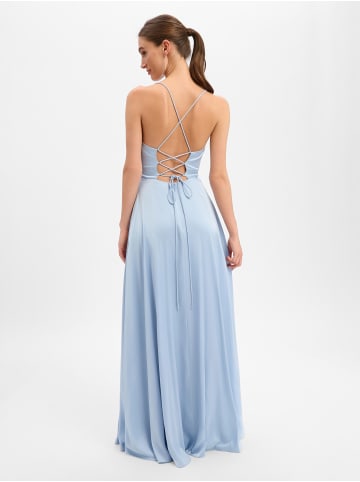 Marie Lund Abendkleid in hellblau - 0003