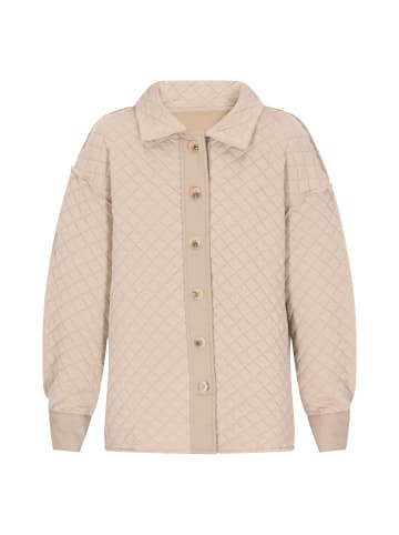 Usha Women Jacket in Cream Gold