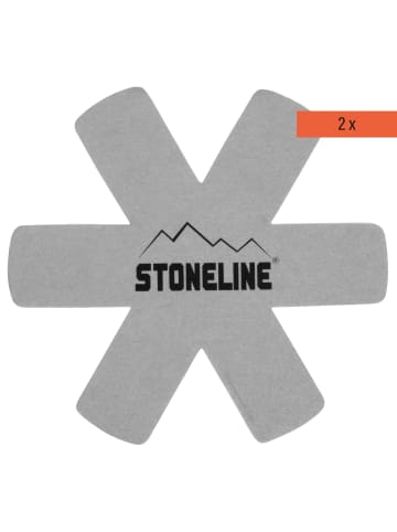 Stoneline Pfannenschutz Set 2-teilig in Grau