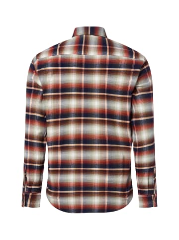 Nils Sundström Hemd in marine rot