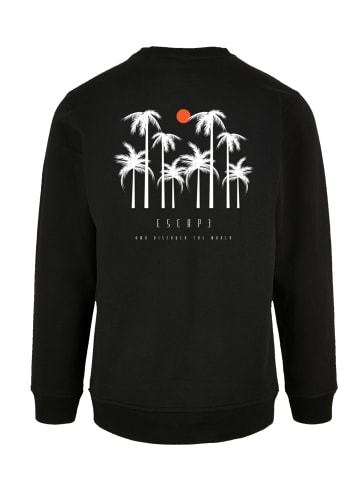 F4NT4STIC Sweatshirt Escape Discover the World Palm Trees in schwarz