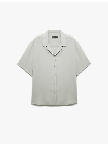 KOTON SHIRTS SS in Grau