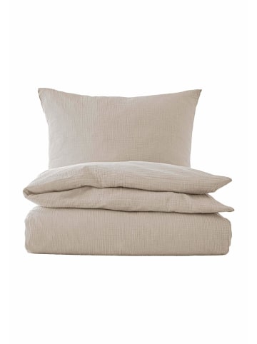 Hessnatur Bettwäsche Musselin in stein