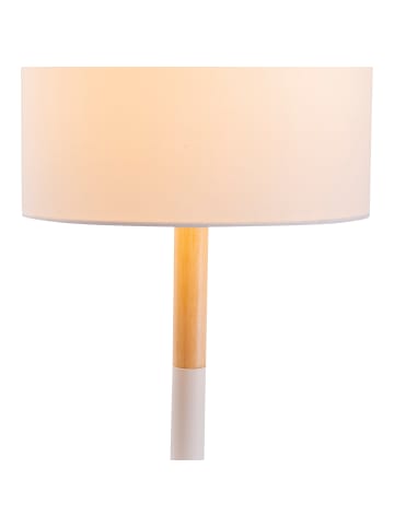 näve Tischleuchte "TESSILE" in weiß - (L)24 cm x (B)24 cm x (H)37 cm