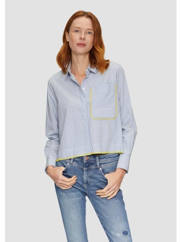 s.Oliver Bluse langarm in Blau