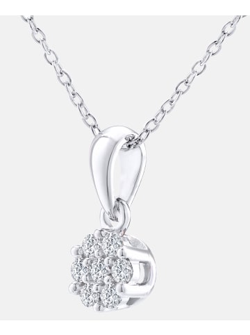 Diamant L'éternel Halskette mit Anhänger aus 375 Weißgold mit Diamant