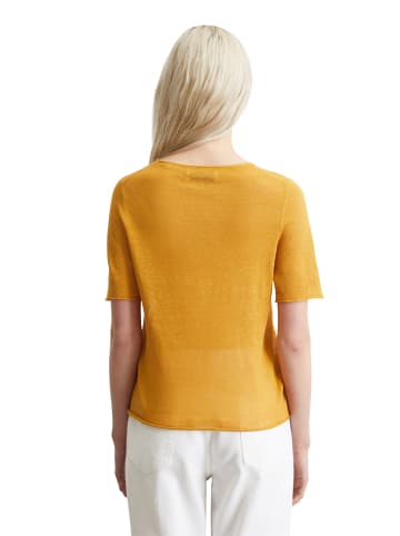 Marc O'Polo Feinstrick-Pullover slim in golden yellow