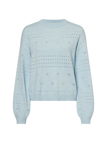 Vila Strickpullover VIRil in hellblau - 0001