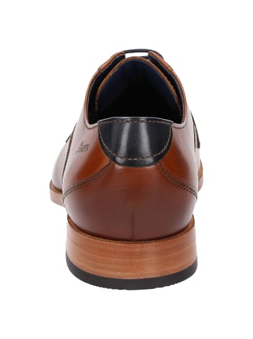 Sioux Schnürschuh Geriondo-704 in cognac