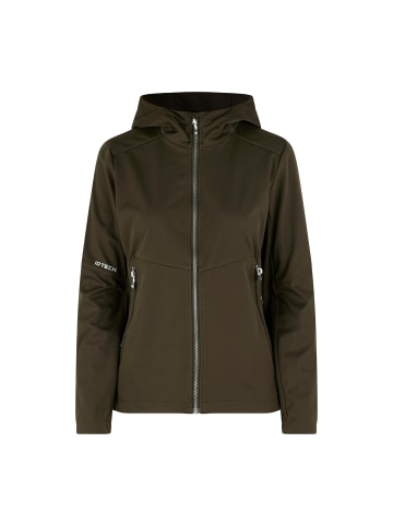 IDENTITY Soft Shell-Jacke light in Oliv