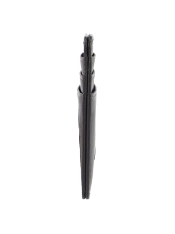 Braun Büffel Hannes Kreditkartenetui RFID Schutz Leder 10.5 cm in schwarz
