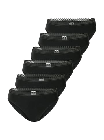 Schiesser Rio Slip 95/5 Modern Cotton in Schwarz