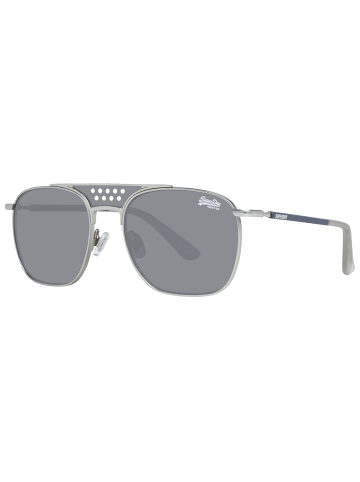 Superdry Unisex Sonnenbrillen Quadrat Gunmetal