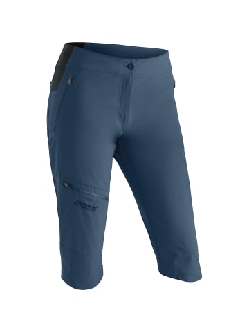 Maier Sports Inara slim Capri Vario in Blau301