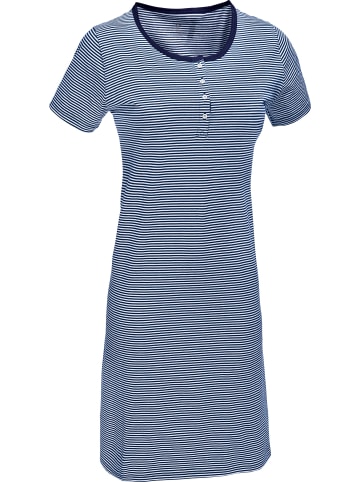 Erwin Müller Single-Jersey Nachthemd in marine