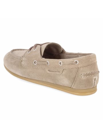 Tamaris Schnürhalbschuh in taupe